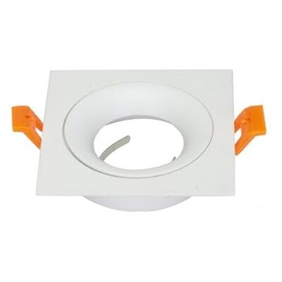 Zarivy Infälld fyrkantig LED 1xGU10 vit 2 x 9,2 x 9,2 cm 8 cm skärning, perfekt för modern och dekorativ takbelysning. Zarivy Infälld fyrkantig LED 1xGU10 vit 2 x 9,2 x 9,2 cm 8 cm skärning, perfekt för modern och dekorativ takbelysning.