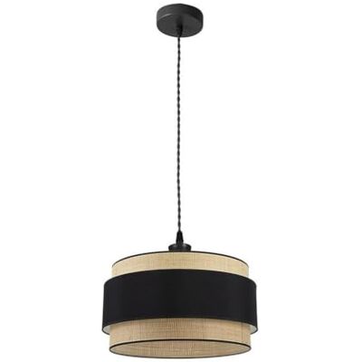 Levitantes Kandy hänge 1 x e27 naturlig/svart regx40 x 40 cm Levitantes Kandy hänge 1 x e27 naturlig/svart regx40 x 40 cm