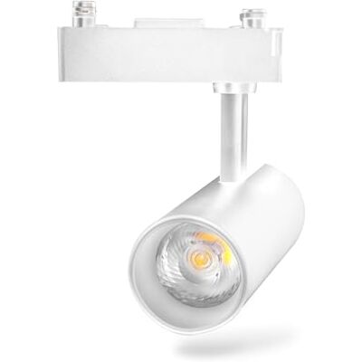 VoltShine 10 W LED-spotlight, dubbeltrådsanslutning, vit, idealisk för rumsbelysning och accentdekoration. VoltShine 10 W LED-spotlight, dubbeltrådsanslutning, vit, idealisk för rumsbelysning och accentdekoration.