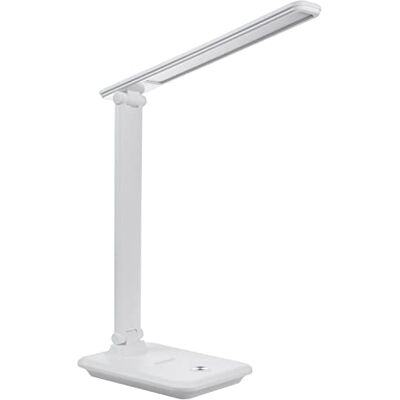 Maclean Dimbar LED-Bordslampa Bordslampa 9W IP20 Max 450 Lumen Färgtemperaturändring 3000K 4500K 6500K Inkl. Strömförsörjning (Utan Induktion Qi Laddare, Vit) Maclean Dimbar LED-Bordslampa Bordslampa 9W IP20 Max 450 Lumen Färgtemperaturändring 3000K 4500K 6500K Inkl. Strömförsörjning (Utan Induktion Qi Laddare, Vit)