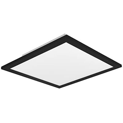 RL LIVE YOUR LIGHT Reality Leuchten LED-taklampa Alpha R62323032, metall svart matt, inklusive 13,5 watt LED, 30 x 30 cm RL LIVE YOUR LIGHT Reality Leuchten LED-taklampa Alpha R62323032, metall svart matt, inklusive 13,5 watt LED, 30 x 30 cm