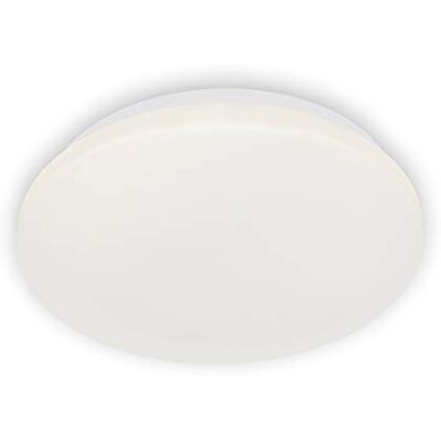 BRILONER Leuchten LED-taklampa, badrumslampa, IP44, 12 watt, 1 200 lumen, 4 000 Kelvin, vit, Ø 28,8 cm 3404-116 BRILONER Leuchten LED-taklampa, badrumslampa, IP44, 12 watt, 1 200 lumen, 4 000 Kelvin, vit, Ø 28,8 cm 3404-116