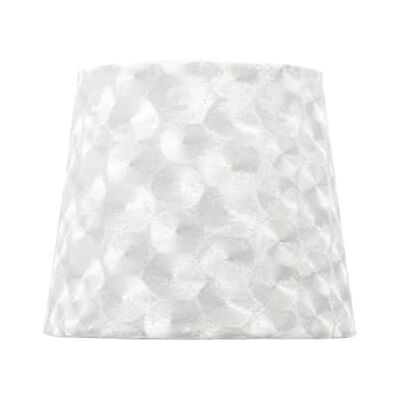 Eden Lampskärm vit och pärlemor lampskärm, mått 20 x 10 x 16 cm, perfekt för E27-lampor, snygg och funktionell design. Eden Lampskärm vit och pärlemor lampskärm, mått 20 x 10 x 16 cm, perfekt för E27-lampor, snygg och funktionell design.