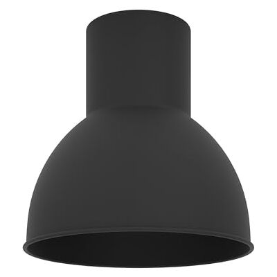 EGLO Lampskärm Capoliveri-E, skärm för taklampa, bordslampa eller vägglampa, metall svart, ⌀ 17,5 cm EGLO Lampskärm Capoliveri-E, skärm för taklampa, bordslampa eller vägglampa, metall svart, ⌀ 17,5 cm