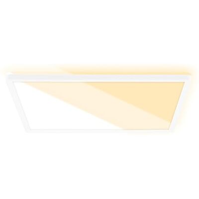 BRILONER – LED-taklampa för vardagsrum, LED-taklampa platt, LED-lampa, vardagsrum, LED-panel, justerbar ljusfärg, bakljus, vit, 42 cm BRILONER – LED-taklampa för vardagsrum, LED-taklampa platt, LED-lampa, vardagsrum, LED-panel, justerbar ljusfärg, bakljus, vit, 42 cm