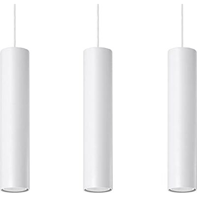 MiaLux Lampa Wisząca ISSA 3 Bia-ljuskrona MiaLux Lampa Wisząca ISSA 3 Bia-ljuskrona