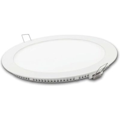 Brightium 15W kall vit rund LED-downlight, perfekt för effektiv belysning i hem och kontor. Brightium 15W kall vit rund LED-downlight, perfekt för effektiv belysning i hem och kontor.