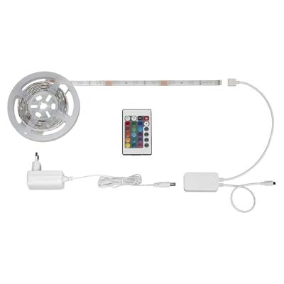 BRILONER LED-remsa 5 m, WiFi LED-remsa, Bluetooth, RGB, appkontroll, flexremsa inkl. fjärrkontroll, självhäftande, IP20, vit, 5 000 x 10 x 3 mm (Gateron BxH) BRILONER LED-remsa 5 m, WiFi LED-remsa, Bluetooth, RGB, appkontroll, flexremsa inkl. fjärrkontroll, självhäftande, IP20, vit, 5 000 x 10 x 3 mm (Gateron BxH)