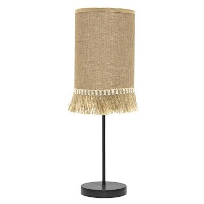 PRENDELUZ 1xe14 bordsskiva svart/sand 46 x 15 x 15 cm modern design, perfekt för att lysa upp utrymmen och skapa mysig atmosfär. PRENDELUZ 1xe14 bordsskiva svart/sand 46 x 15 x 15 cm modern design, perfekt för att lysa upp utrymmen och skapa mysig atmosfär.
