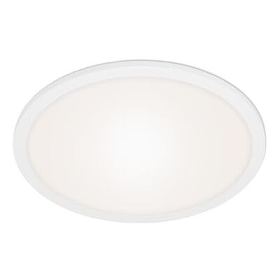 BRILONER Leuchten – LED-panel, dimbar taklampa, inkl. Fjärrkontroll, färgtemperaturkontroll, nattljus, 24 watt, 2 200 lumen, vit, Ø 40 cm, 7168-016, 1 st (1-pack) BRILONER Leuchten – LED-panel, dimbar taklampa, inkl. Fjärrkontroll, färgtemperaturkontroll, nattljus, 24 watt, 2 200 lumen, vit, Ø 40 cm, 7168-016, 1 st (1-pack)
