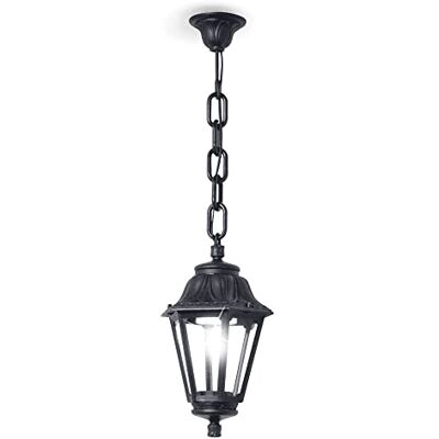 B·LED BARCELONA LED BarcelonaLED E22.120.000.AYE27 Utomhus/inomhus upphängningslykta IP55 sockel E27 opal färg svart klassisk stil B·LED BARCELONA LED BarcelonaLED E22.120.000.AYE27 Utomhus/inomhus upphängningslykta IP55 sockel E27 opal färg svart klassisk stil