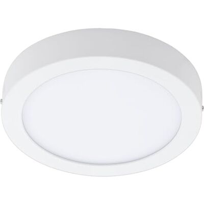 EGLO connect LED taklampa Fueva-C, smart home taklampa, material: metallgjutning, plast, färg: vit, Ø: 22,5 cm, dimbar, vita toner och färger justerbar, vägglampa, vägglampa EGLO connect LED taklampa Fueva-C, smart home taklampa, material: metallgjutning, plast, färg: vit, Ø: 22,5 cm, dimbar, vita toner och färger justerbar, vägglampa, vägglampa