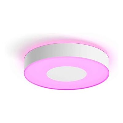 Philips Infuse M (Medium) Vit, smart hem LED-taklampa för kök, hall, vardagsrum & sovrum, 16 miljoner färger & justerbart vitt ljus, Bluetooth/Zigbee, röststyrning via Alexa, Google & Siri Philips Infuse M (Medium) Vit, smart hem LED-taklampa för kök, hall, vardagsrum & sovrum, 16 miljoner färger & justerbart vitt ljus, Bluetooth/Zigbee, röststyrning via Alexa, Google & Siri
