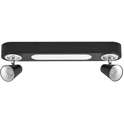 LEDVANCE DECOR SPOT NEPTUNE, 20 W, 635 lm, schwarz, spotlight, justerbar Köpfe, vielseitig anwendbar, Innenraumspot, warmweiße Lichtfarbe, hochwertige Optik, einfache-montering LEDVANCE DECOR SPOT NEPTUNE, 20 W, 635 lm, schwarz, spotlight, justerbar Köpfe, vielseitig anwendbar, Innenraumspot, warmweiße Lichtfarbe, hochwertige Optik, einfache-montering