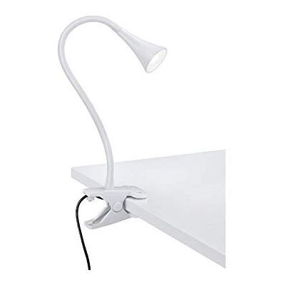 RL LIVE YOUR LIGHT Reality Leuchten R22398101 Viper A++, LED klämlampa, metall, 3 W, integrerad, vit, 33 x 6,2 x 35 cm RL LIVE YOUR LIGHT Reality Leuchten R22398101 Viper A++, LED klämlampa, metall, 3 W, integrerad, vit, 33 x 6,2 x 35 cm