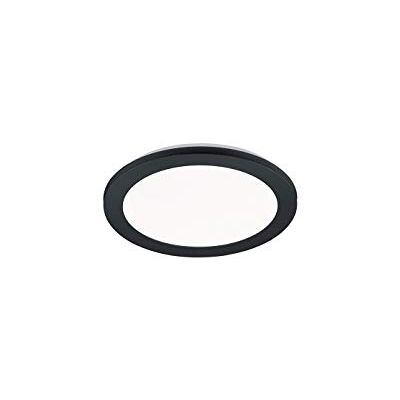RL LIVE YOUR LIGHT Reality Leuchten LED-taklampa Camillus R62921532, plast svart matt, akrylvit, inkl. 15 watt LED RL LIVE YOUR LIGHT Reality Leuchten LED-taklampa Camillus R62921532, plast svart matt, akrylvit, inkl. 15 watt LED