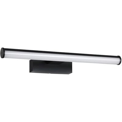 EGLO LED Spegelbelysning Vadumi, badrumsspegel lampa, plast svart och vit, neutralvit, IP44, 40 cm lång EGLO LED Spegelbelysning Vadumi, badrumsspegel lampa, plast svart och vit, neutralvit, IP44, 40 cm lång