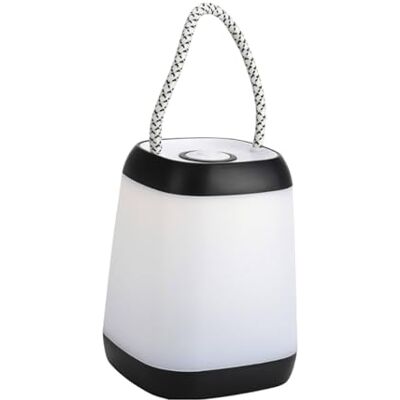WELLHOME Bärbar LED bordslampa - 3 ljuslägen, svart WELLHOME Bärbar LED bordslampa - 3 ljuslägen, svart