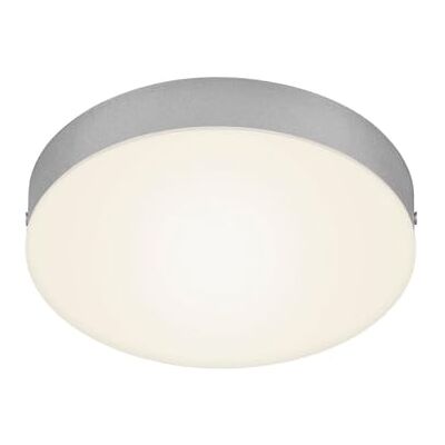 BRILONER Ramlös LED-taklampa LED-taklampa, LED-ytmontering, varmvit färgtemperatur, Ø 212 mm, silverfärg BRILONER Ramlös LED-taklampa LED-taklampa, LED-ytmontering, varmvit färgtemperatur, Ø 212 mm, silverfärg