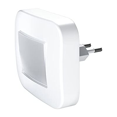 LEDVANCE LED nattlampa, lampa för inomhusbruk, dag-nattsensor, varmvit, 65,0 mm x 84,0 mm x 73,0 mm, LUNETTA hall LEDVANCE LED nattlampa, lampa för inomhusbruk, dag-nattsensor, varmvit, 65,0 mm x 84,0 mm x 73,0 mm, LUNETTA hall