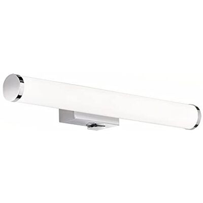 TRIO LIGHTING FOR YOU Trio Leuchten LED vägglampa Mattimo 283270106, metall, krom, plast vit, 4,3 watt TRIO LIGHTING FOR YOU Trio Leuchten LED vägglampa Mattimo 283270106, metall, krom, plast vit, 4,3 watt
