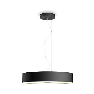 Philips Fair svart (inkluderar en Hue Dimmer Switch): takpendel, White Ambiance, Zigbee & BT, röststyrning via Amazon Alexa, Google Home, Siri Philips Fair svart (inkluderar en Hue Dimmer Switch): takpendel, White Ambiance, Zigbee & BT, röststyrning via Amazon Alexa, Google Home, Siri