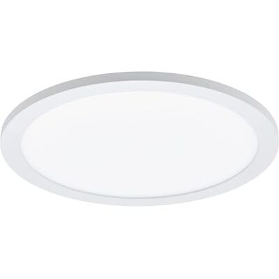 EGLO Access LED-taklampa Sarsina-A, 1 glödlampa vägglampa, LED-taklampa av aluminium och plast i vitt, med fjärrkontroll, färgtemperaturförändring (varm, neutral, kall), dimbar, Ø 30 cm EGLO Access LED-taklampa Sarsina-A, 1 glödlampa vägglampa, LED-taklampa av aluminium och plast i vitt, med fjärrkontroll, färgtemperaturförändring (varm, neutral, kall), dimbar, Ø 30 cm