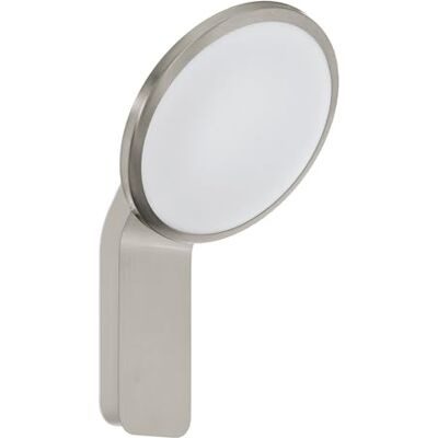 EGLO LED-utomhusvägglampa Cicerone, 1 lampa utomhu, vägglampa i rostfritt stål, plast, färg: silver, vit, IP44 EGLO LED-utomhusvägglampa Cicerone, 1 lampa utomhu, vägglampa i rostfritt stål, plast, färg: silver, vit, IP44
