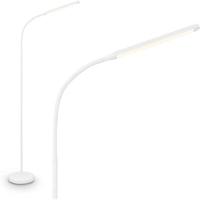 BRILONER Dimbar LED-golvlampa, minnesfunktion, lä, vardagsrum, sovrumsdekoration, golvlampa, golvlampa, 21 x 170 cm, vit BRILONER Dimbar LED-golvlampa, minnesfunktion, lä, vardagsrum, sovrumsdekoration, golvlampa, golvlampa, 21 x 170 cm, vit