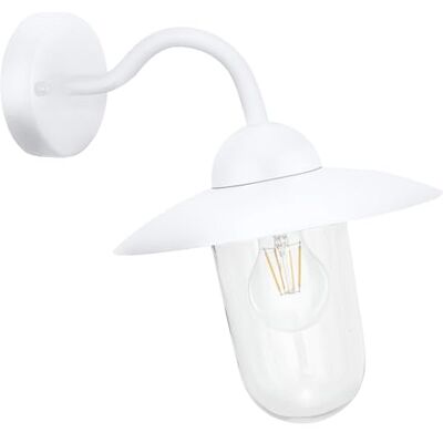 EGLO Milton utomhus vägg-/ taklampa - IP44, 900 lm, E27, Vit EGLO Milton utomhus vägg-/ taklampa - IP44, 900 lm, E27, Vit