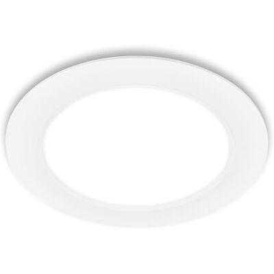 BRILONER 1 x infälld LED-spotlight 230 V platt, neutralt vitt ljus, 12 W, 1200 lm, LED-spotlight, takspotlight, LED-spotlight 230 V, infälld LED-spotlight, infälld LED-spotlight för tak, 68 mm, 170 BRILONER 1 x infälld LED-spotlight 230 V platt, neutralt vitt ljus, 12 W, 1200 lm, LED-spotlight, takspotlight, LED-spotlight 230 V, infälld LED-spotlight, infälld LED-spotlight för tak, 68 mm, 170