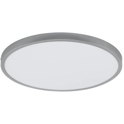 EGLO LED taklampa Fueva 1, 1 lampa taklampa, material: aluminium, plast, färg: silver, vit, Ø: 50 cm, varmvit EGLO LED taklampa Fueva 1, 1 lampa taklampa, material: aluminium, plast, färg: silver, vit, Ø: 50 cm, varmvit