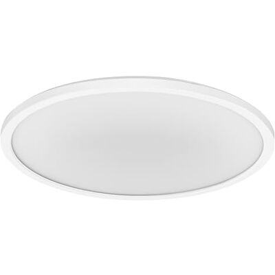 OSRAM ORBIS Ultra Slim taklampa 400mm, vit, 22W, 2720lm, homogent, varmvitt ljus (3000K) + bakgrundsbelysning, trestegsdimning via väggbrytare, ultrasmal, IP20-skydd OSRAM ORBIS Ultra Slim taklampa 400mm, vit, 22W, 2720lm, homogent, varmvitt ljus (3000K) + bakgrundsbelysning, trestegsdimning via väggbrytare, ultrasmal, IP20-skydd