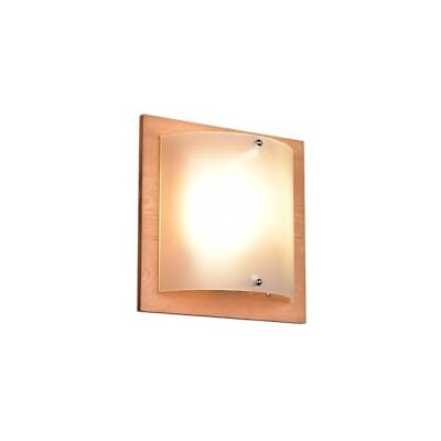 WatioWave Vägglampa E27 IP20 i trä, perfekt för dekorativ belysning inomhus och mysiga miljöer. WatioWave Vägglampa E27 IP20 i trä, perfekt för dekorativ belysning inomhus och mysiga miljöer.