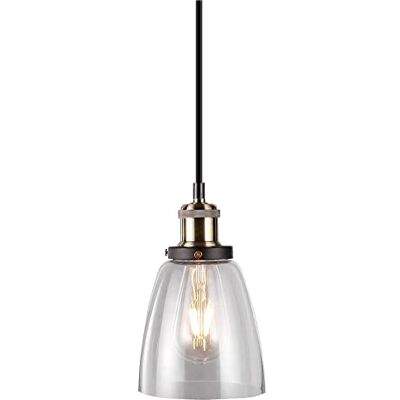 V-TAC VT-7140 glas hänge ljus transparent V-TAC VT-7140 glas hänge ljus transparent