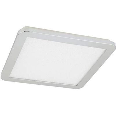 WOFI DONNA taklampa, plast, 16,5 W, krom WOFI DONNA taklampa, plast, 16,5 W, krom