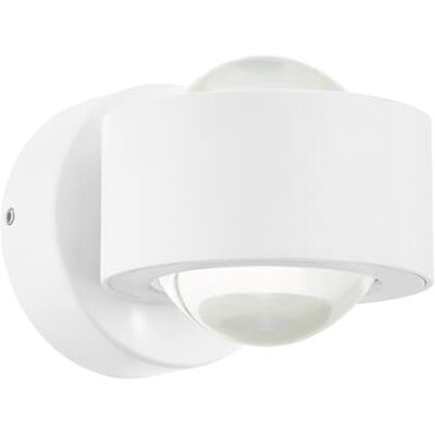 EGLO vägg/taklampa, aluminium, integrerad, 5 W, vit EGLO vägg/taklampa, aluminium, integrerad, 5 W, vit