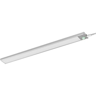 LEDVANCE LINEAR Platt underskåpsljus 40cm, 3,2W, 270lm, CCT vitljusfunktion för inställning av varm till kallvit (3000K till 6500K), kontaktlös på/av-brytning, IP20-skydd LEDVANCE LINEAR Platt underskåpsljus 40cm, 3,2W, 270lm, CCT vitljusfunktion för inställning av varm till kallvit (3000K till 6500K), kontaktlös på/av-brytning, IP20-skydd