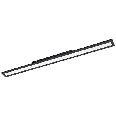 EGLO LED-lampa-panel Salobrena 1, tunn taklampa, 4700 lumen, takarmatur för kontor och kök, aluminiumtakbelysning i svart, neutralt vitt, 120 x 10 cm EGLO LED-lampa-panel Salobrena 1, tunn taklampa, 4700 lumen, takarmatur för kontor och kök, aluminiumtakbelysning i svart, neutralt vitt, 120 x 10 cm