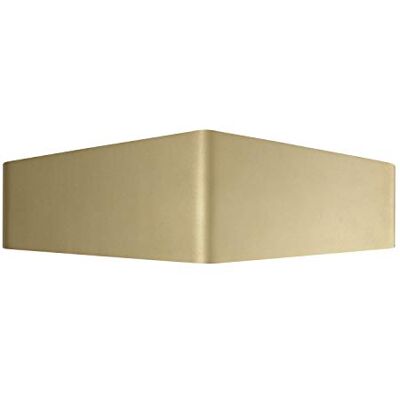 SLV Väggbelysning CarISO WL-3/väggbelysning inuti, LED-plats, bygglampa, väggstrålkastare/22,0 W 1000 lm guld dimbar SLV Väggbelysning CarISO WL-3/väggbelysning inuti, LED-plats, bygglampa, väggstrålkastare/22,0 W 1000 lm guld dimbar
