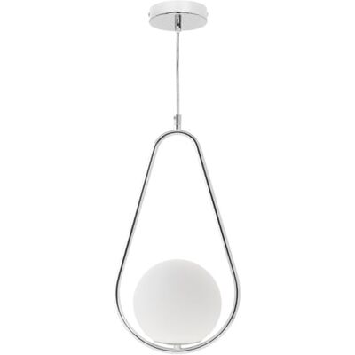 Levitantes Aimee päronformad hänge 1 x e27 krom regx 21,5 x 15 cm Levitantes Aimee päronformad hänge 1 x e27 krom regx 21,5 x 15 cm