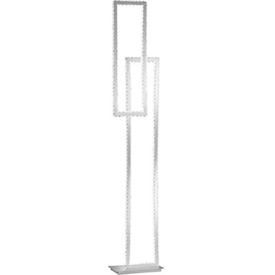 WOFI Mary Golvlampa, plast, 30 W, borstad aluminium, H: 154 cm x B: 20 cm x L: 31 cm WOFI Mary Golvlampa, plast, 30 W, borstad aluminium, H: 154 cm x B: 20 cm x L: 31 cm