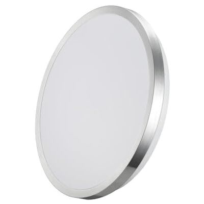Zarivy Super LED-yta vägglampa 12 W 1160 lm 4 000 K Ø26 x 4,5 cm kromram dekorativ och funktionell belysning för inomhusrum. Zarivy Super LED-yta vägglampa 12 W 1160 lm 4 000 K Ø26 x 4,5 cm kromram dekorativ och funktionell belysning för inomhusrum.