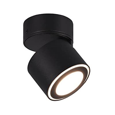 Trio Leuchten LED infälld och påbyggnad Taurus 652910132, metall svart matt, inkl. 3,5 watt + 1,5 watt LED Trio Leuchten LED infälld och påbyggnad Taurus 652910132, metall svart matt, inkl. 3,5 watt + 1,5 watt LED