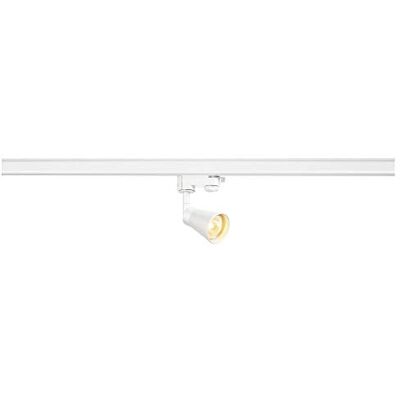 SLV 3-fas-system Spot AVO/spotlight, LED-spot, takspotlight, taklampa, skensystem, inomhusbelysning / GU10 50W vit SLV 3-fas-system Spot AVO/spotlight, LED-spot, takspotlight, taklampa, skensystem, inomhusbelysning / GU10 50W vit
