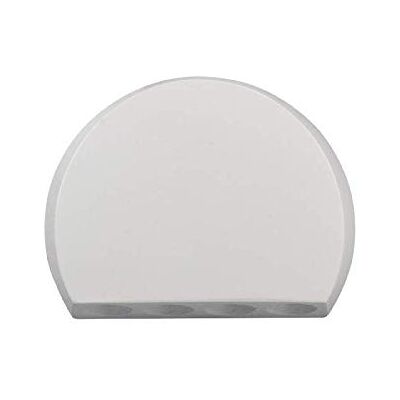 zaMel Ledix LED – vägglampa, metall, vit zaMel Ledix LED – vägglampa, metall, vit