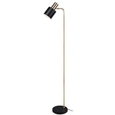 RL LIVE YOUR LIGHT Reality Leuchten golvlampa Adam R41041080, metall svart/guld matt, exkl. 1 x E27 RL LIVE YOUR LIGHT Reality Leuchten golvlampa Adam R41041080, metall svart/guld matt, exkl. 1 x E27