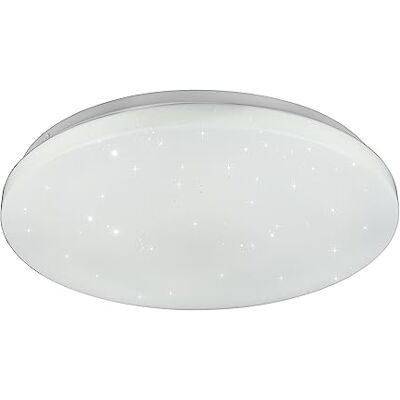 RL LIVE YOUR LIGHT Reality Leuchten LED-taklampa Kira R62381100, vit plast, inkl. 18 watt, fjärrkontroll, dimmer, färgförändring, nattlampa RL LIVE YOUR LIGHT Reality Leuchten LED-taklampa Kira R62381100, vit plast, inkl. 18 watt, fjärrkontroll, dimmer, färgförändring, nattlampa