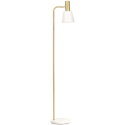 Pauleen 48145 Grand Elegance golvlampa med guld Golvlampa i vitt max25W E27 vit/guld 230V metall Pauleen 48145 Grand Elegance golvlampa med guld Golvlampa i vitt max25W E27 vit/guld 230V metall