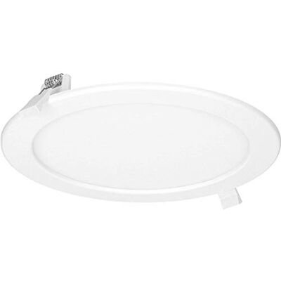 Orno Eurus Led infällda spotlight platt 230 V 18 W, 1 3000 lm, 3 000 K, rund, vit Orno Eurus Led infällda spotlight platt 230 V 18 W, 1 3000 lm, 3 000 K, rund, vit